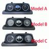 Для Mitsubishi Pajero Montero MK2 V31 V32 V33 V43 Прибор контроля наклона Альтиметр Инклинометр Центральный дисплей