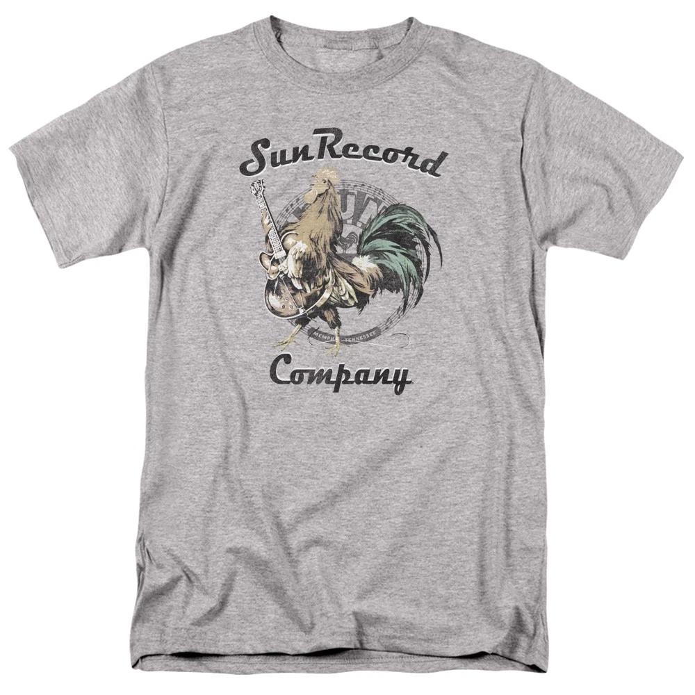 Sun Records - Rockin Rooster Logo - Unisex Short Sleeve Children's T-shirt - Gray