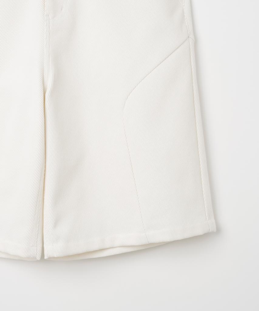 MILLO ARCHIVE Twill Curved Pants [White]