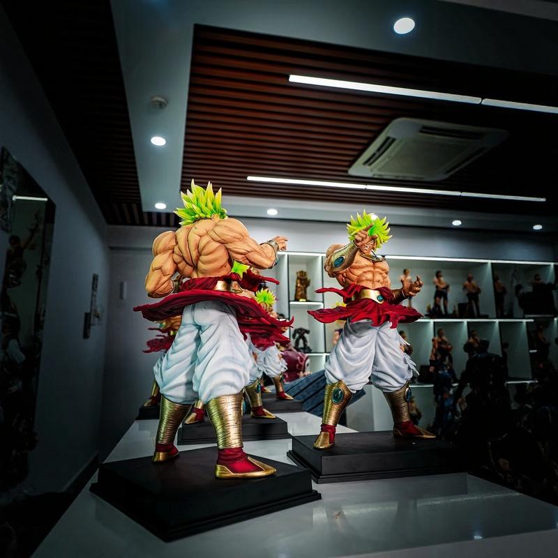 Статуэтка Dragon Ball Новый Супер Сайян ДжиТи - 50 см Расколотый Круг Броли Фигурка Действия Модель Аниме Украшение для Коллекции Подарок