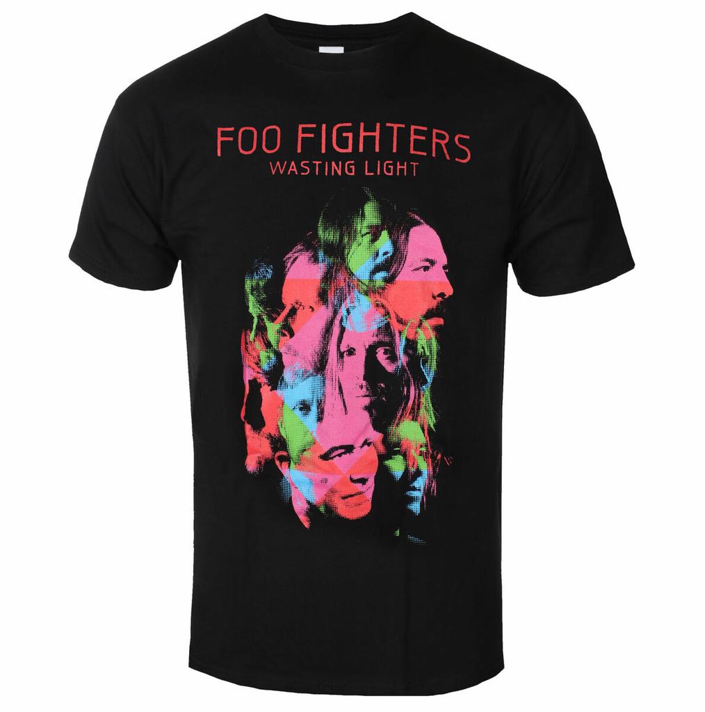 Rare Foo Fighters Band Graphic Cotton T-shirt Unisex Summer Short Sleeve Fashion Brand Tee Luxury Casual Vintage Retro Top