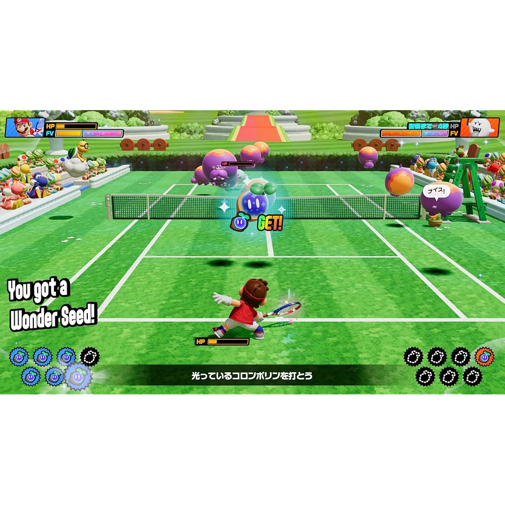 Mario Tennis Fever - Switch 2 [Эксклюзив Amazon.co.jp] В комплекте бонусное оригинальное полотенце для рук