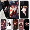 Чехол-призрак Ху Тао из Genshin Impact для Samsung Galaxy M14 M12 M11 M13 M15 M06 M16 M36 M56 M31 M53 M32 M52 M35 M55 M34 M54