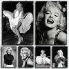 Balck and White Marilyn Monroe Poster Fashion Canvas Painting HD Prints Portrait Wall Art Pictures for Living Room Home Decor