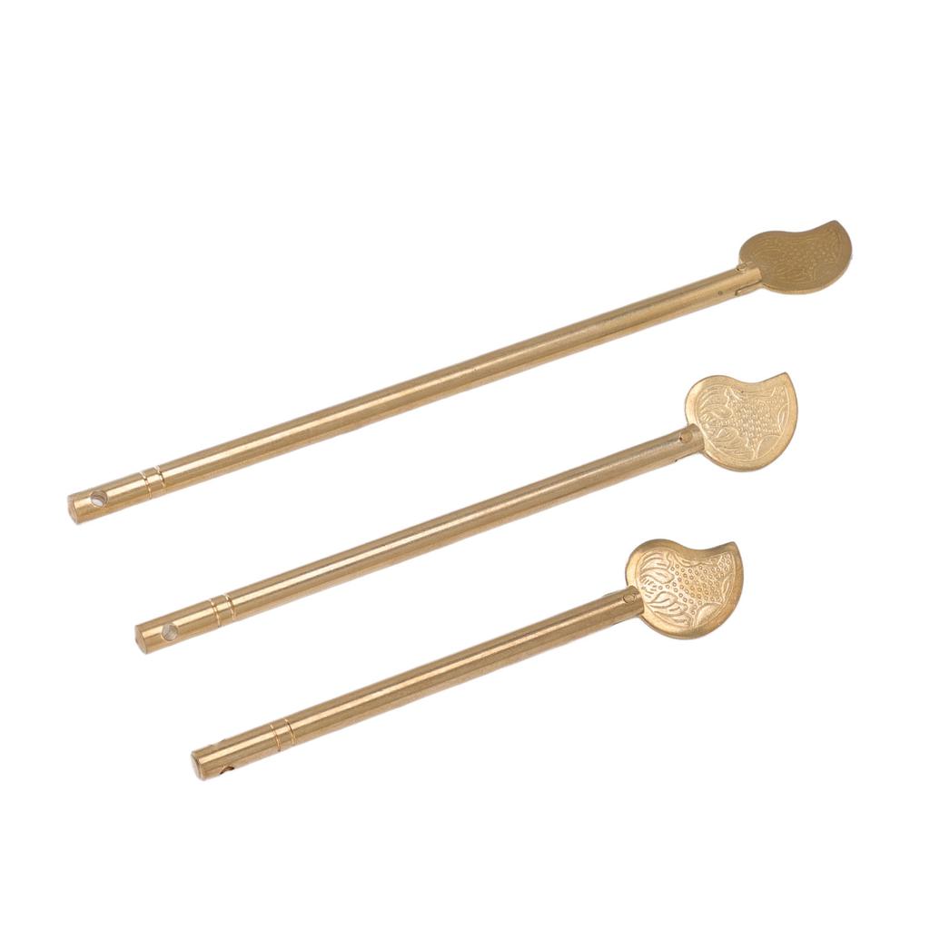 3шт. защелка для шкафа в форме листа, фиксатор для шкафа, латунный китайский болт-защелка для домашней мебели