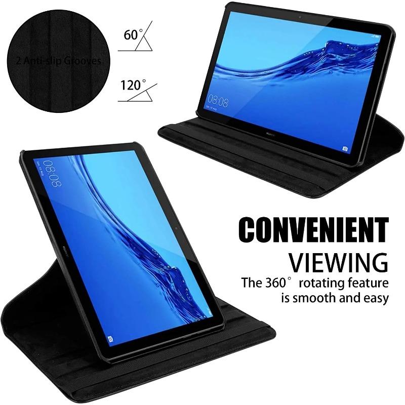 Вращающийся на 360 градусов чехол для Huawei Mediapad T5 10,1 AGS2-W09/W19 AGS2-L09/L03, чехол для планшета T3 9,6 M5 Lite 10 M6 10,8 дюйма, чехол-подставка