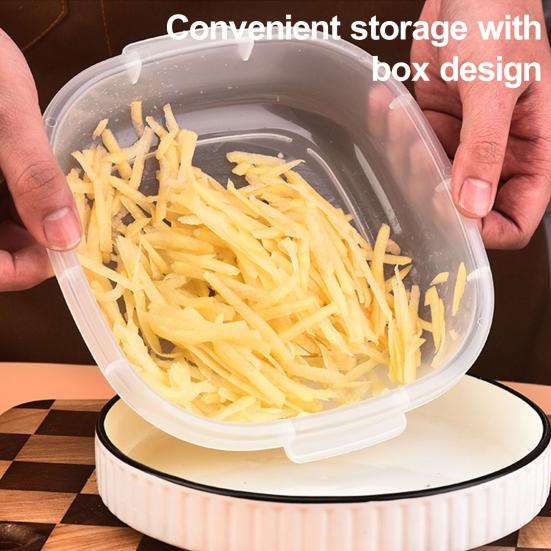 Измельчитель овощей, ручная терка для картофеля, многофункциональная измельчитель сыра, моркови с ящиком для хранения для домашней кухни