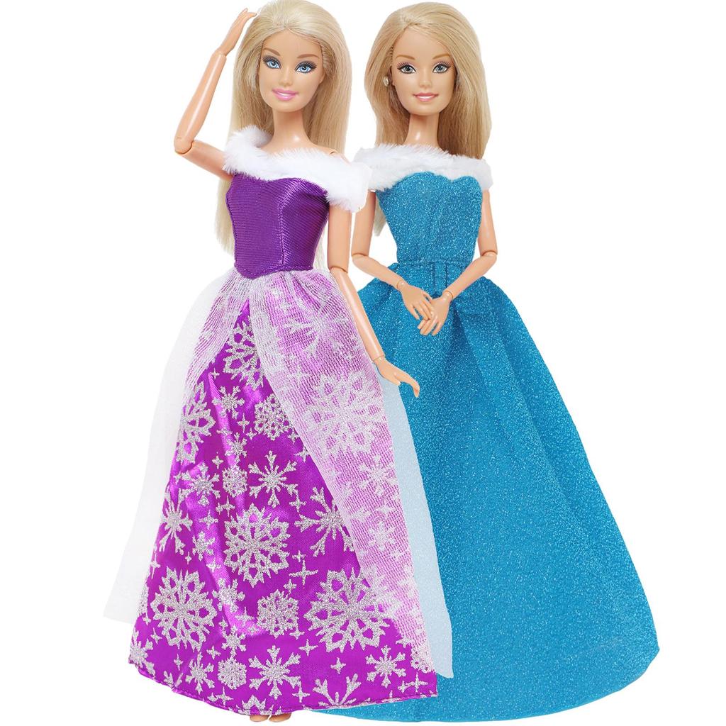 Красочные бальные платья Бальные платья для куклы Барби Одежда Свадебные наряды невесты(НЕТ КУКЛ)