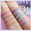 Long-lasting Multi-chrome Pigmented Eyeshadow Palette Aurora Chameleon Glitter Liquid Eyeshadow Makeup, NO.8, 1 Pc.
