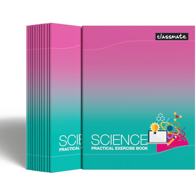 Classmate Practical Gen - Single Line/Blank(Standard), 60 Pages, 280Mm X 220Mm, Pack Of 12