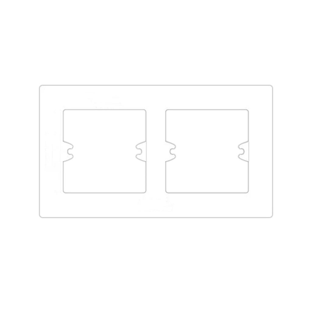 Тип 86 Настенная керамическая плитка Панель выключателей Крышка отверстия Пластиковые выключатели Рамка розетки Настенные панели Декоративная рамка-крышка