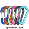 Spring Clasp Mountaineering Buckle Spring Hook Small Carabiner Clips Outdoor Camping Multi Tool Fishing  Accessories