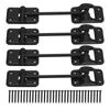 4 Sets T Style Door Holder Catch 6 Inch Distance Between Door and Wall T Style Latch for RV Trailer