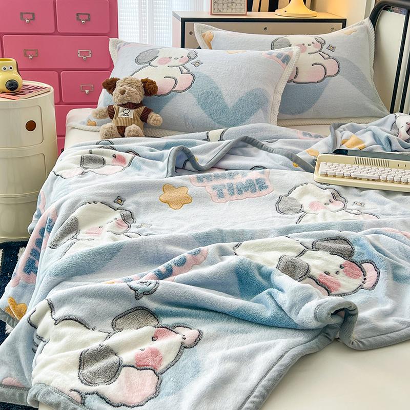 Мягкое пушистое одеяло, фланелевое одеяло с принтом, плед, домашнее полотенце для дивана, дорожные одеяла, милые подарки, манта (Нет наволочки)