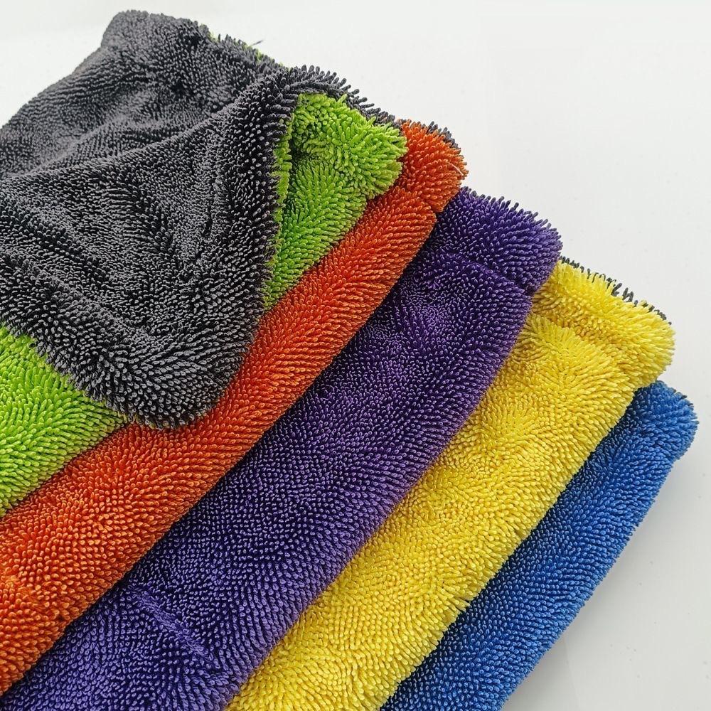 Super Fine Fiber Car Wash Towel, Highly Absorbent Car Drying Towel, Scratch-free Reusable Car Cleaning Cloth