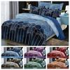 Kemila 2/3pcs Bedding Set Plaids Printing Duvet Cover Sets 1 Quilt Cover + 1/2 Pillowcases US/EU/AU Size Twin Full Queen King