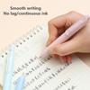 4 шт./набор быстросохнущих карманных ручек 0,5 мм с черными чернилами для подписи, гелевая ручка для студентов