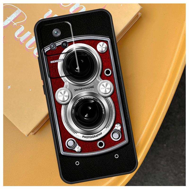 Ретро Ностальгия Камера Чехол Для Xiaomi 17 Pro Max 15 14 Ultra 13T 14T 15T POCO X7 Pro X5 X6 F5 F6 F7 F8 Ultra Чехол