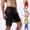 Men's Sexy  Color Mesh Pants Sexy Super Thin Breathable Underwear