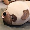 Dog Plush Doll Cute Cartoon Lazy Pug Plushies Soft Stuffed Animals Plush Toy Sleeping