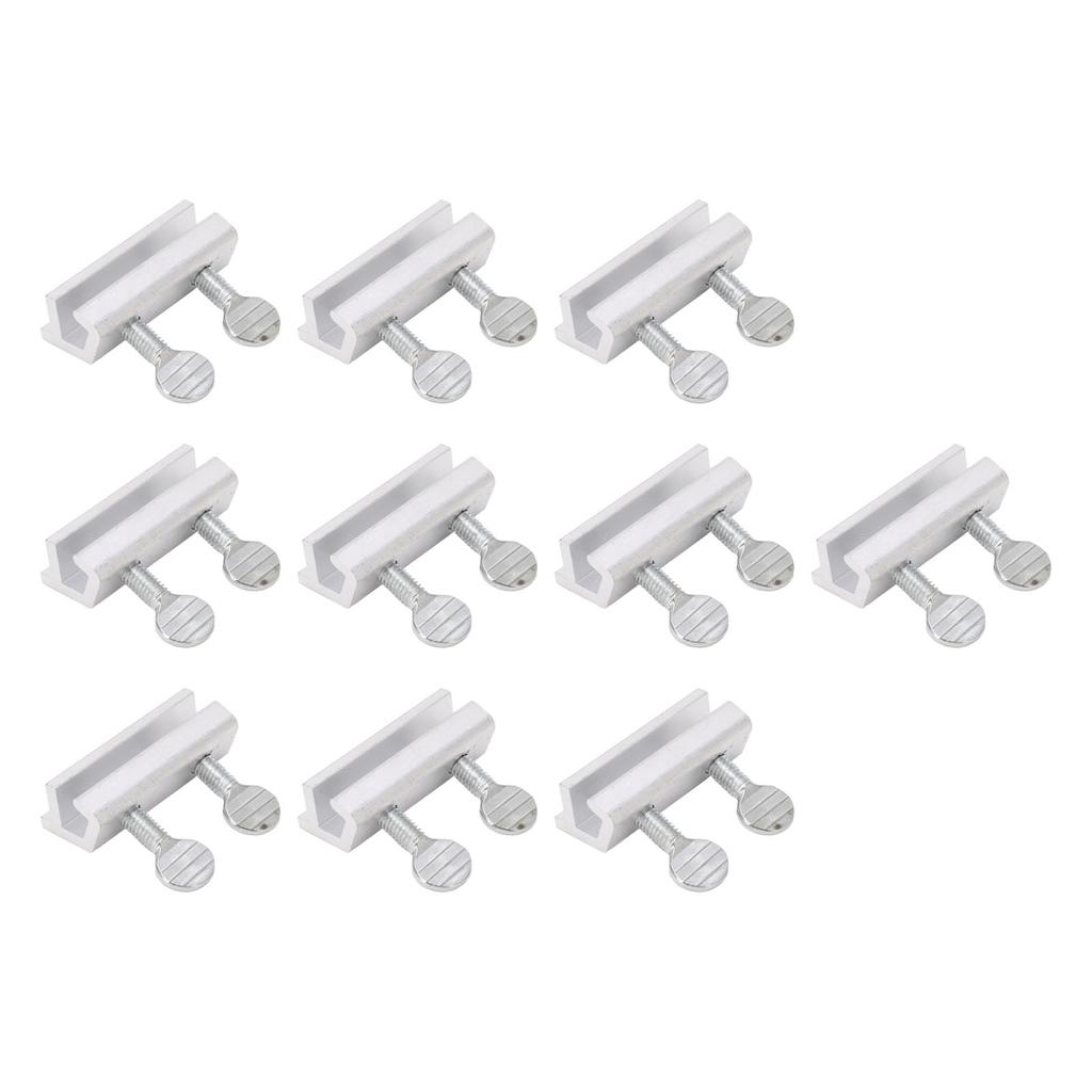 10Pcs Sliding Window Lock Adjustable Vertical Horizontal Sliding Lock Kit for Safety