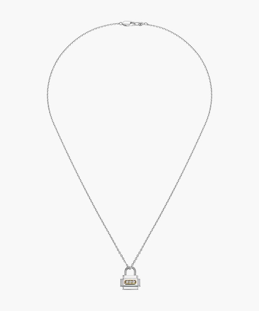 Ожерелье с замком Mcel Silver Pin