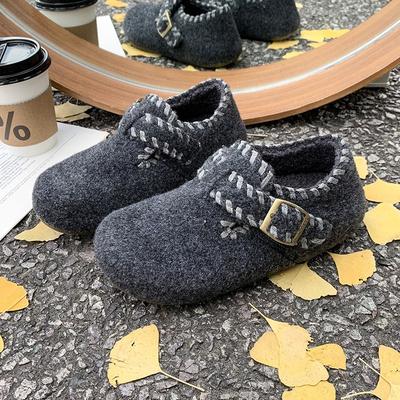 Версия из коровьей кожи ретро коричневая сумка на платформе шлепанцы на голову женская обувь новая осень Boken повседневная обувь женская