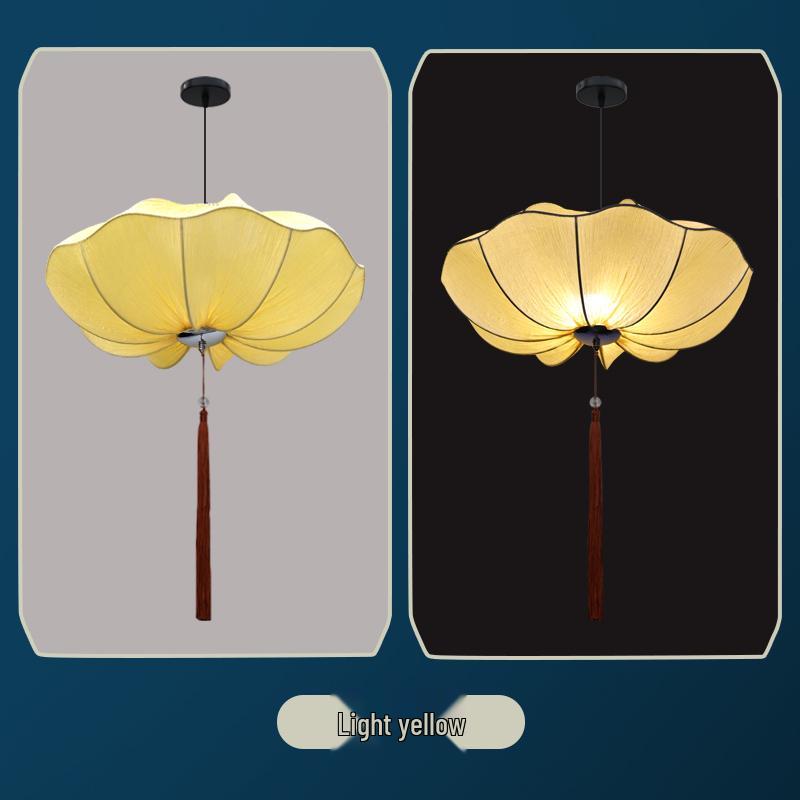 Chinese Lotus Leaf Pendant Lamp - Restaurant, Hotel, Commercial Scene & Street Lantern Hanging Decoration