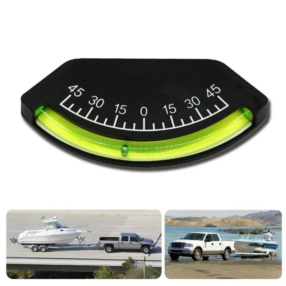 High Visibility Level Gauge Durable Tilt Gauge Precision Leveling Inclinometer  Boat