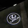 AAPJ1 2026 Hot Interior Stickers Led Emblem Car Door Light Luces Ghost Shadow Projector Car Decoration For Lexus RX ES GX LS LX IS GS