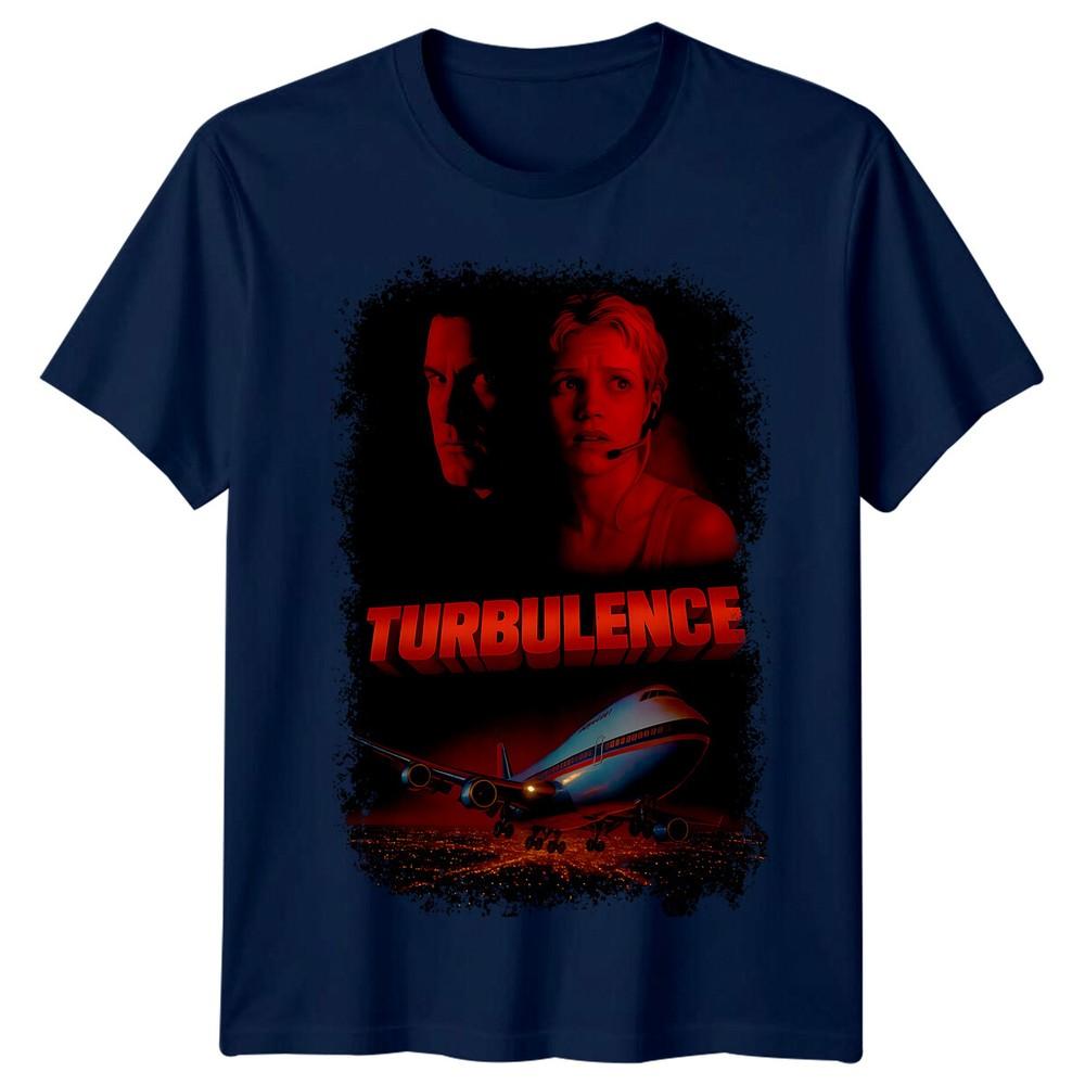 Turbulence 1997 Movie Poster Inspired Tshirt Retro 80s Tee