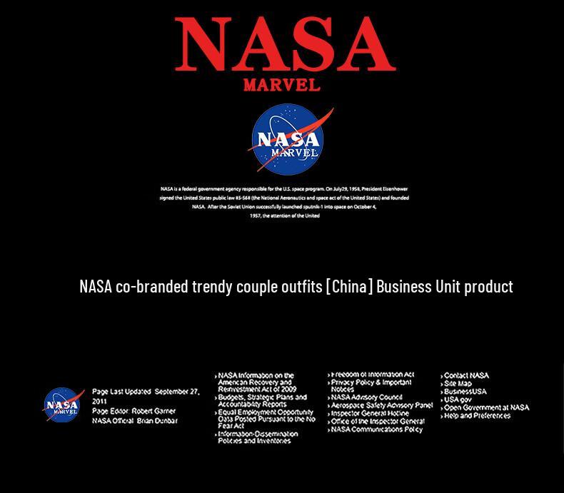 NASA MARVEL Men's Fleece Lined Half-High Collar Sweater