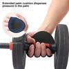 1 Pair 4-Finger Fitness Grips Pad Hand Cocoon Prevention Non-slip Gym Gloves Weightlifting Powerlifting Lifting Pull-up Men Women Hand Palm Protector