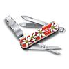 VICTORINOX Nail Clip 580 Edelweiss Nail Disaster Prevention изогнутый очиститель ногтей, оснащенный Nail 8 Disaster Prevention First Stainless Compact