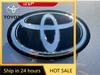 Горячие Для Toyota Для Toyota 2026 Новые колпаки на колеса Акриловые эмблемы на замену OE для Toyota Corolla 2019-2021, 140x96 мм, Подходит для 90975-0