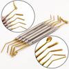 Titanium Coated Dental Bone Powder Filling Instrument Bone Graft Restorative Kit Dental Spatula Filler Tool Dentist Implant Tool