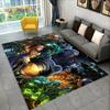 3D HD StarCraft Game Gamer ПК Коврик, Коврик для дома Гостиная Спальня Диван Коврик Декор, детские игры Нескользящий напольный коврик