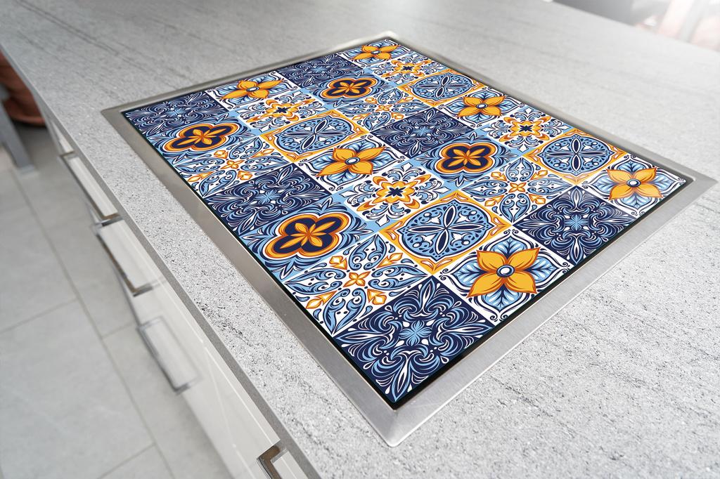 SZKLANA DESKA DO KROJENIA 52x30 MOZAIKA