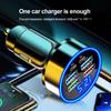 PD USB Type C USB телефон адаптер автомобильное зарядное устройство быстрая зарядка 66 Вт в машине для iPhone 13 Pro Xiaomi Huawei Samsung автомобильное быстрое зарядное устройство