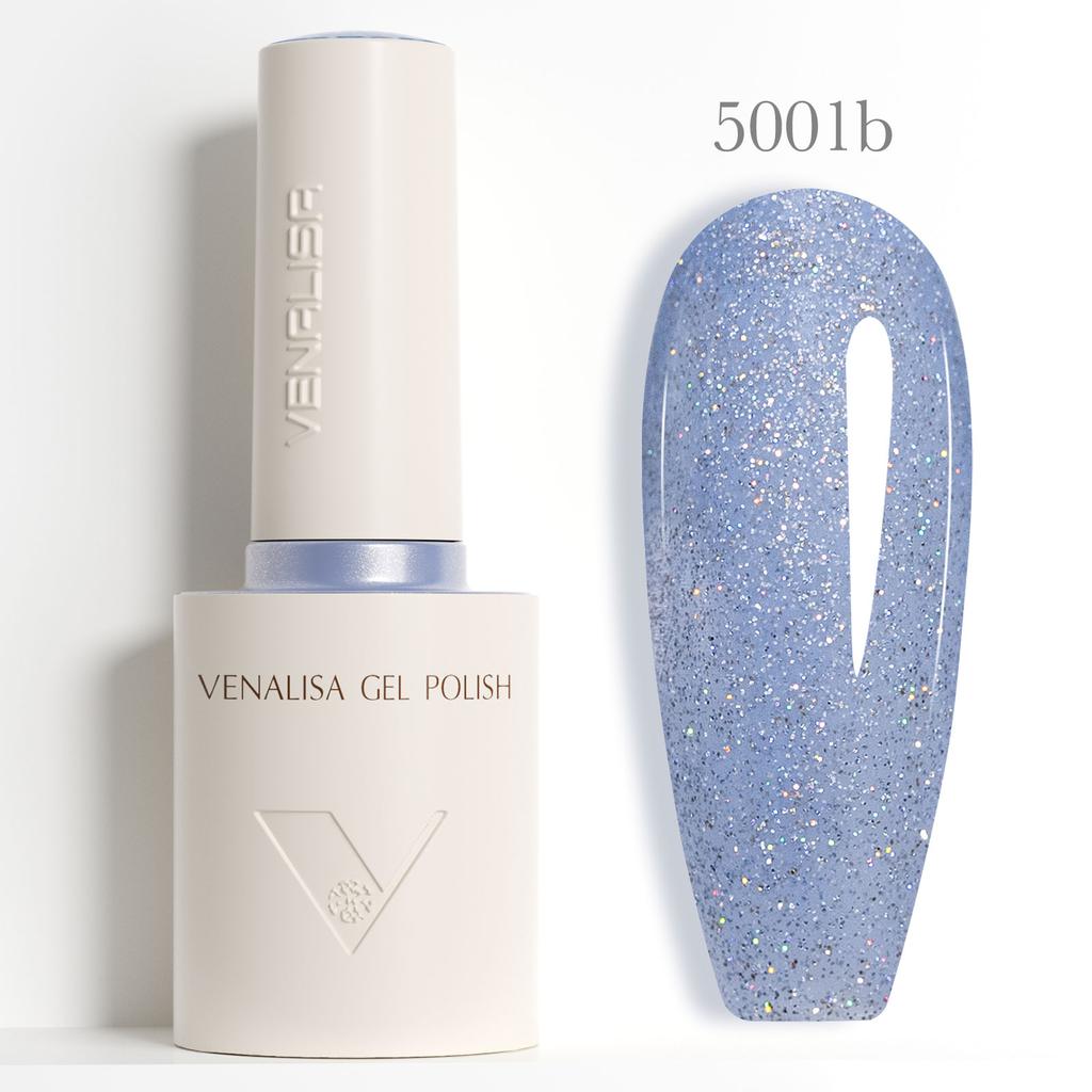 Venalisa Гель-лак для ногтей 10 мл Без Hema TPO Снежный Лотос Зимний Блеск Сияющий Снимаемый УФ LED Гель-лак Маникюр