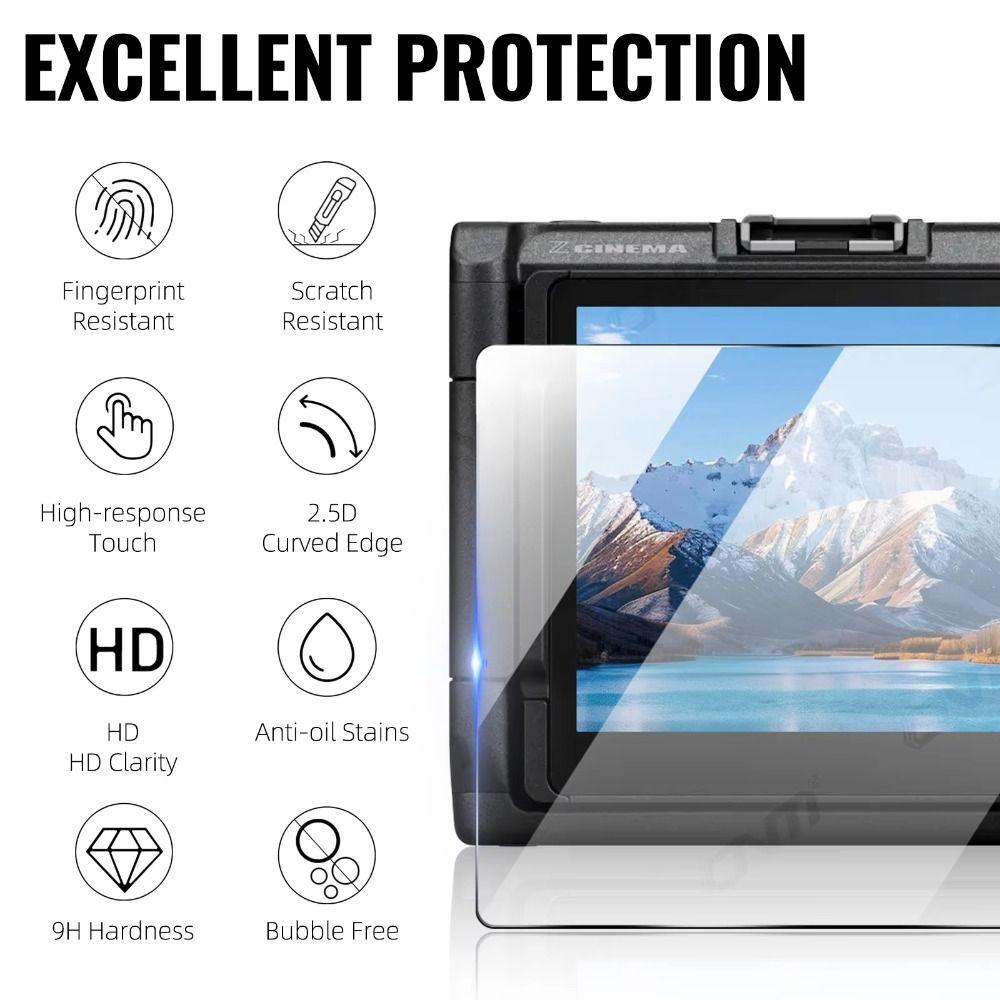 Anti-scratch Cameras Screen Protector Anti-fingerprint Screen Protector Film for Nikon ZR