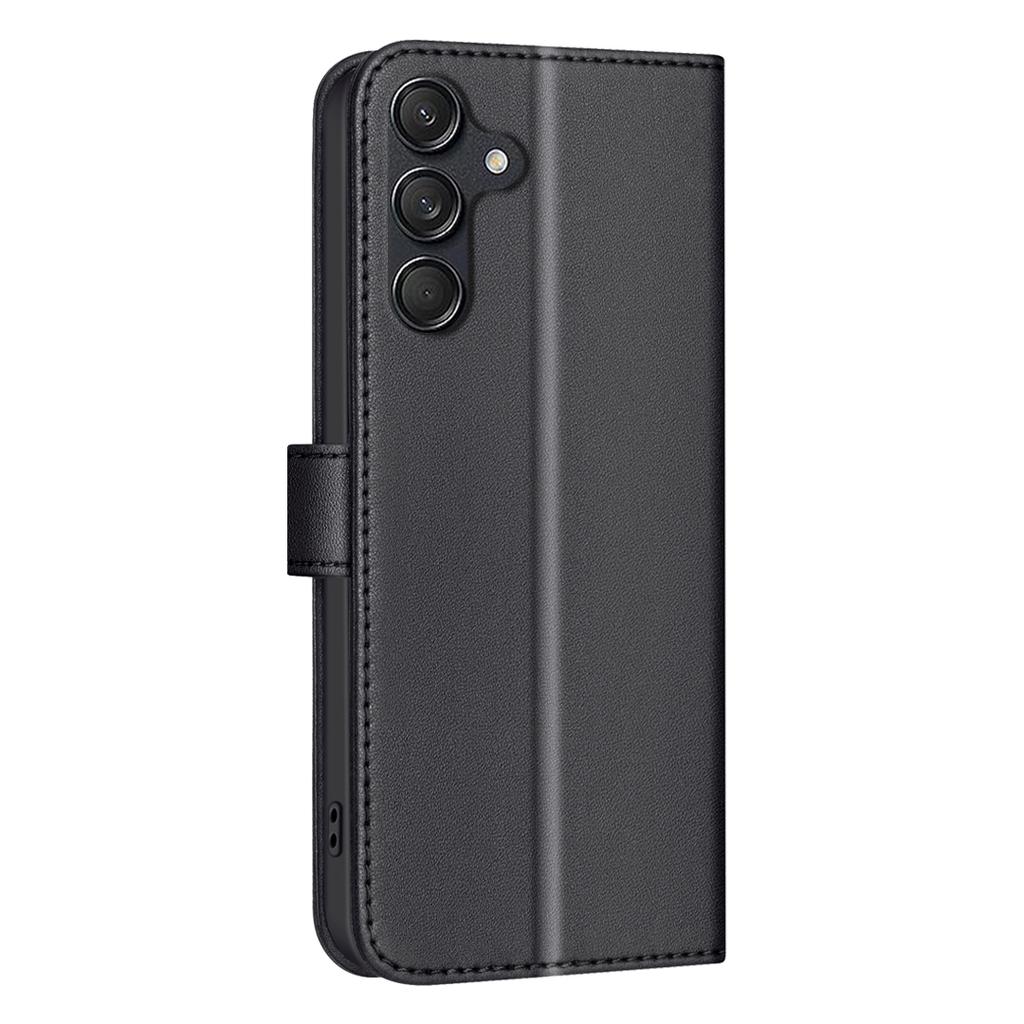 BINFEN COLOR for Samsung Galaxy S23 FE Wallet Case PU Leather Square Grid Cover