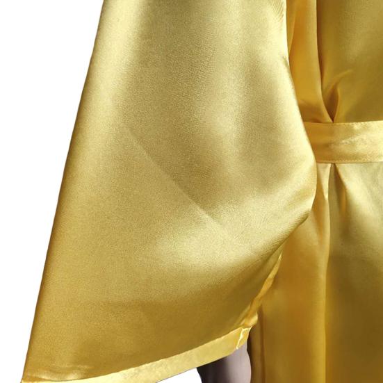 Взрослый боксерский халат с капюшоном, дышащий, однотонный, длиной до колена, мужской и женский боксерский костюм для косплея с поясом