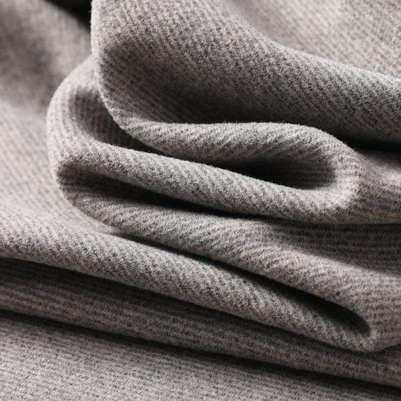 Мужской бесшовный комплект термобелья из шелка с флисовой подкладкой - Высокая эластичность, Теплый, Базовый слой для осени с поддержанием постоянной температуры