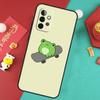 Лягушка Скейтборд Милый Кавайный Чехол Для Samsung Galaxy A17 A55 A35 A15 A32 A52 A13 A33 A53 A14 A34 A54 A06 A16 A26 A36 A56