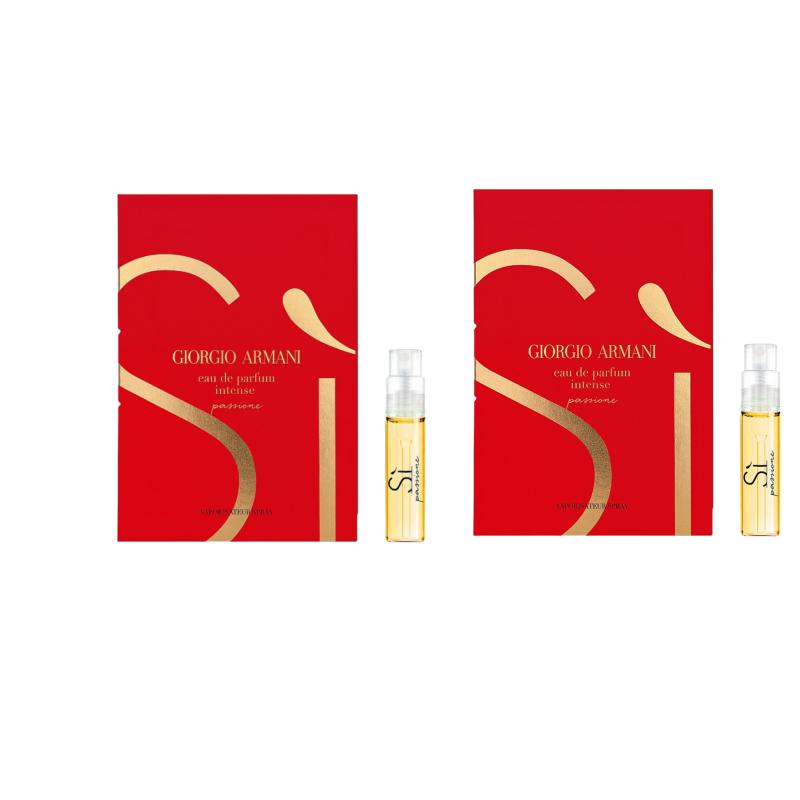 ARMANI Любимый Набор Образцов Si Passione Intense Женский Парфюм Набор Образцов Туалетная Вода EDP 1.2мл