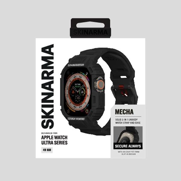 Etui do Apple Watch 49mm Skinarma Mecha Czarny