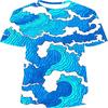 Fashion Men New 3D Novelty and Cool Graphic T Shirts Summer Casual Personality Printed O-neck Short Sleeve Streetwear Tees Tops