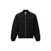 Sportswear Swoosh Solid Color Zip-Up Casual Jacket Men Jackets Black FV6152-010