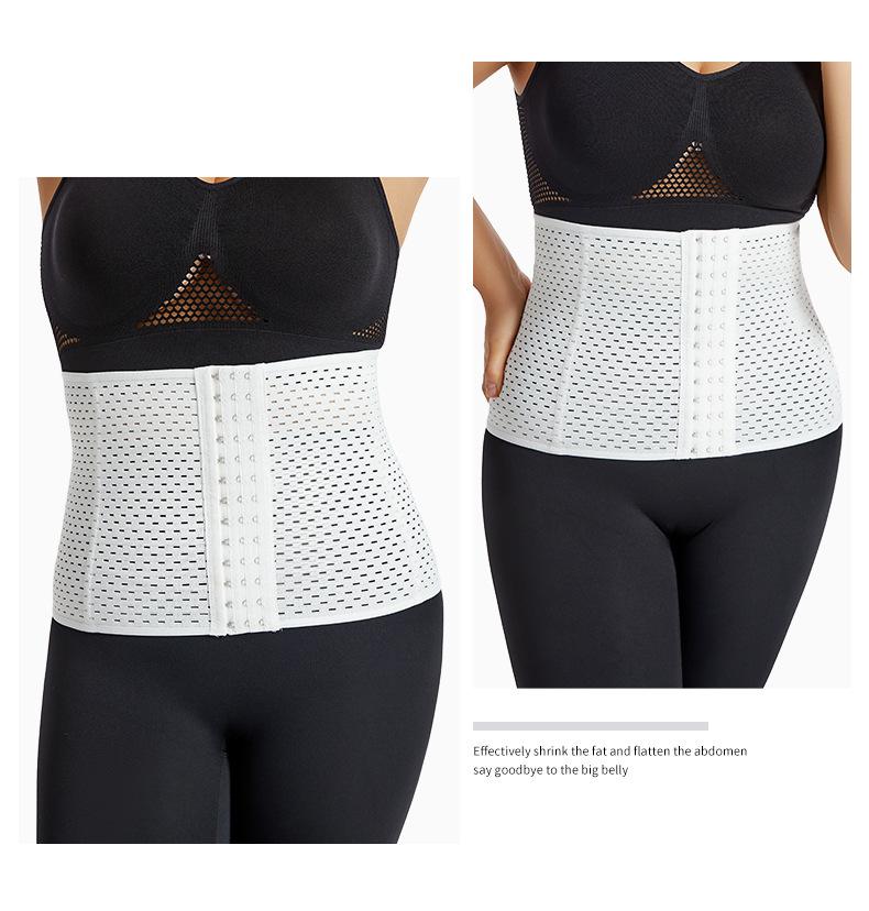 Послеродовой дышащий пояс-корсет для живота и талии, каркасная поддержка, моделирование тела, спортивный пояс, контроль живота, пояс для талии для женщин